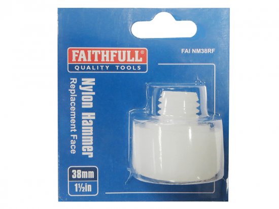 Faithfull Nylon Hammer Replacment Face 38mm