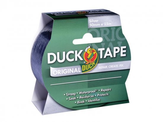 Duck Tape Original 50mm x 25m Silver