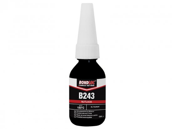 Bondloc B243 Nutlock Medium Strength Threadlocker 10ml