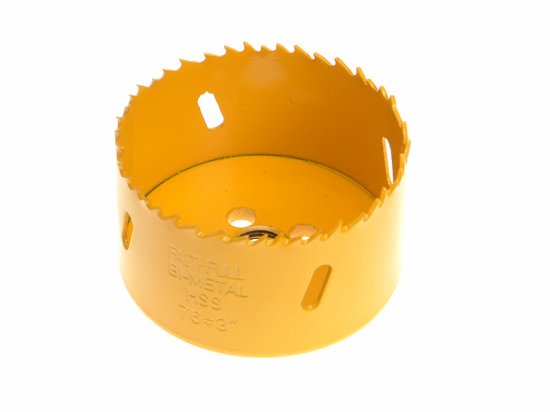 Faithfull Bi-Metal Cobalt Holesaw 76mm