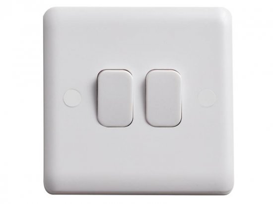 Deta Light Switch 2-Gang 2-Way