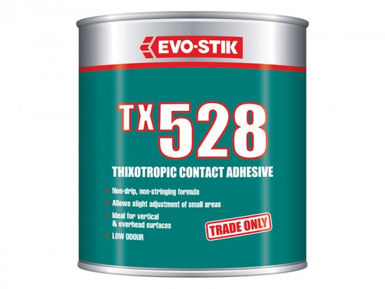 EVO-STIK TX528 Thixotropic Contact Adhesive 1 Litre