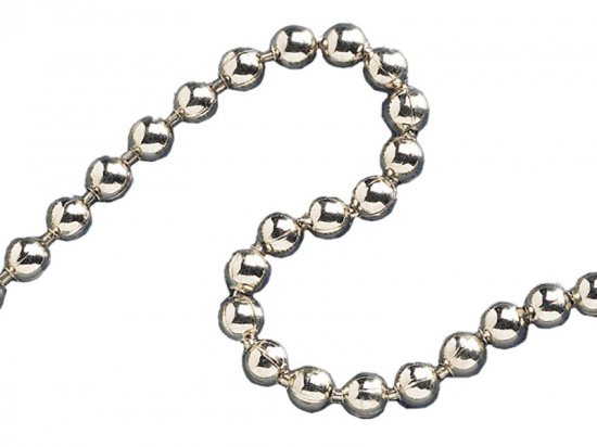 Faithfull Ball Chain Chrome 3.2mm x 10m