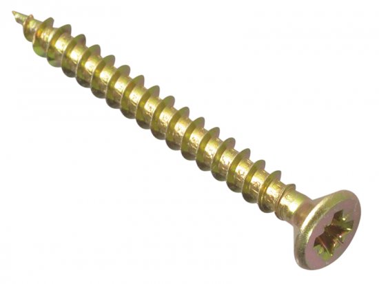 ForgeFix Multi-Purpose Pozi Compatible Screw CSK ST ZYP 4.5 x 40mm (Box of 200)