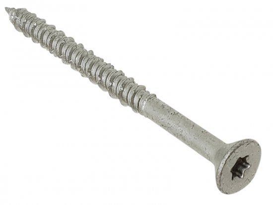 ForgeFix TechFast Masonry Screw TORX Compatible CSK 6.3 x 82mm (Box of 100)