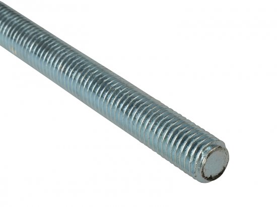 ForgeFix Threaded Rod Zinc Plated M10 x 1m