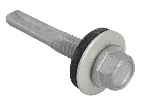 ForgeFix TechFast Hex Roofing Screw Self-Drill Heavy Section 5.5 x 32mm (Pack of 100)