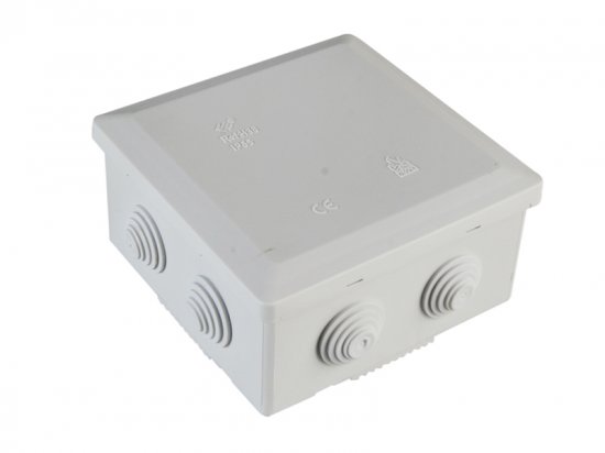 SMJ IP55 Junction Box 5T 100 x 100 x 55mm