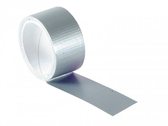 Faithfull Power Stik Waterproof Tape 50mm x 10m Silver