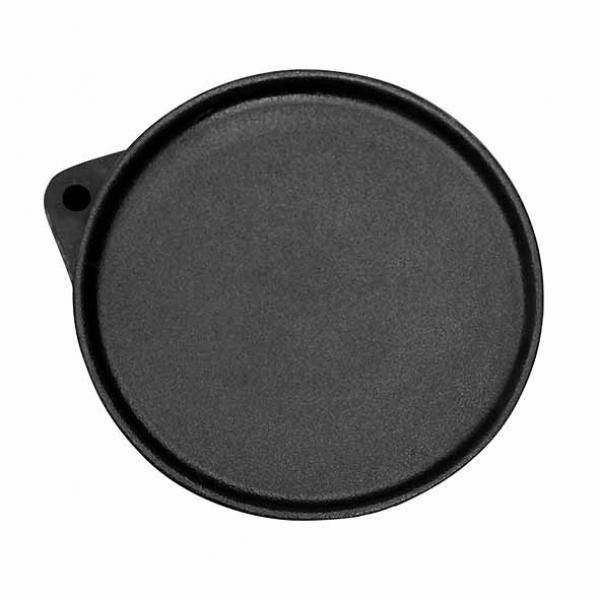 Gardeco Swivelling Cast Iron Hotplate & Frying Pan with Edge, 30cm Dia ...