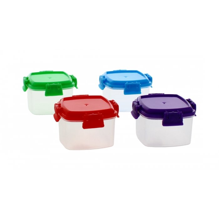 Sistema to Go Mini Knick Knack Pack Containers 4 PC