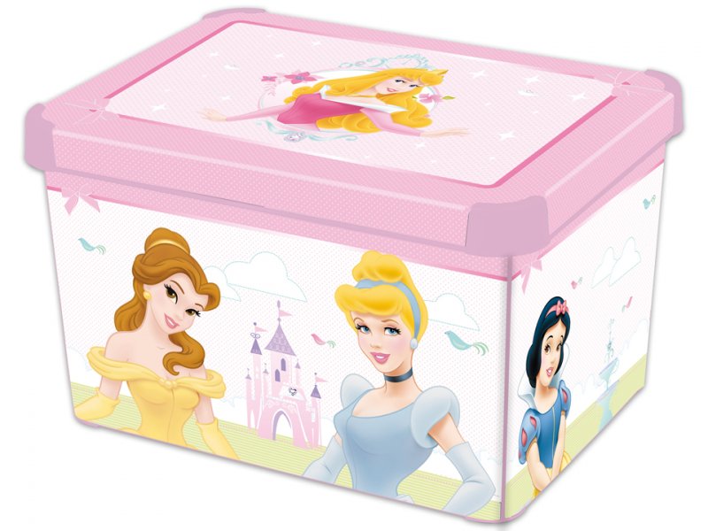 Curver Stockholm Deco Storage Box - Disney Princess at Barnitts Online ...