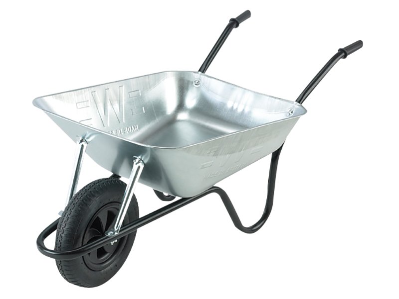 Walsall 85L Galvanised Easi-Load Builder's Wheelbarrow at Barnitts ...